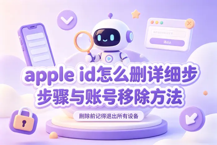 删除 Apple ID 后还能恢复吗