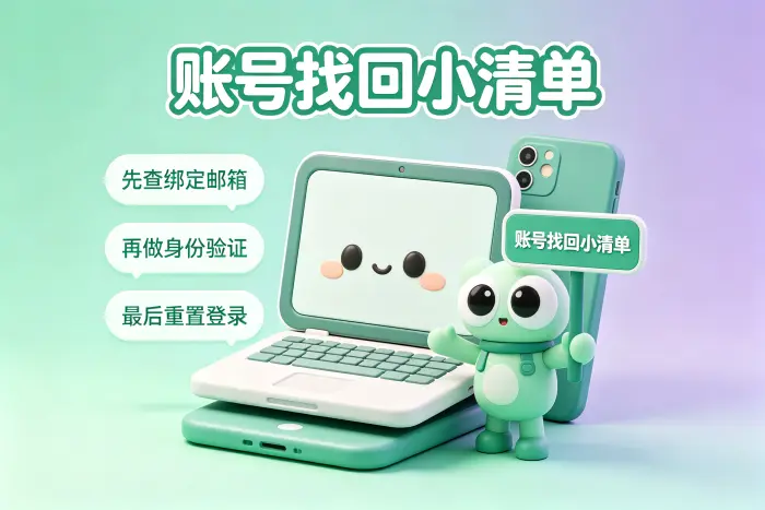 找回失败时检查这些情况