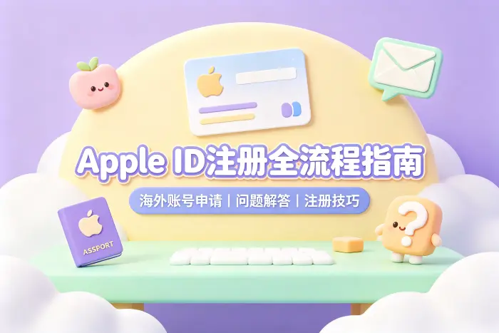 国外 Apple ID 注册步骤