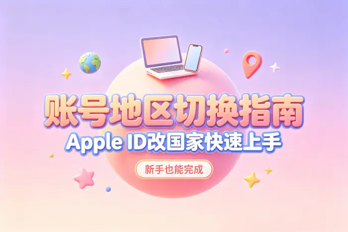 在 iPhone 或 iPad 上修改 Apple ID 国家或地区
