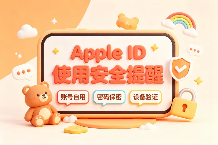 使用美国 Apple ID 后的安全管理建议