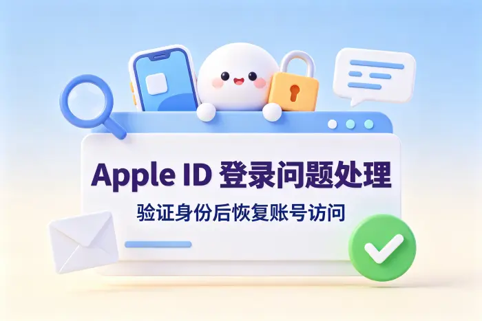 如何降低 Apple ID 出现问题的概率