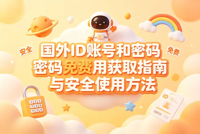 使用共享国外账号时需要注意的风险