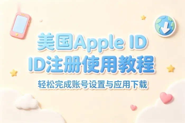 注册美国 Apple ID 前需要准备什么