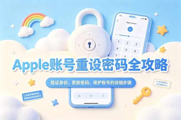 保护 Apple 账户避免再次忘记密码