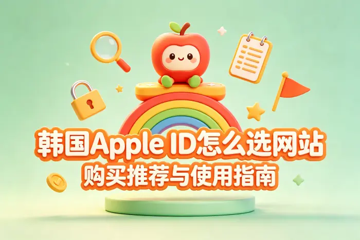 购买韩国 Apple ID 后的使用注意事项