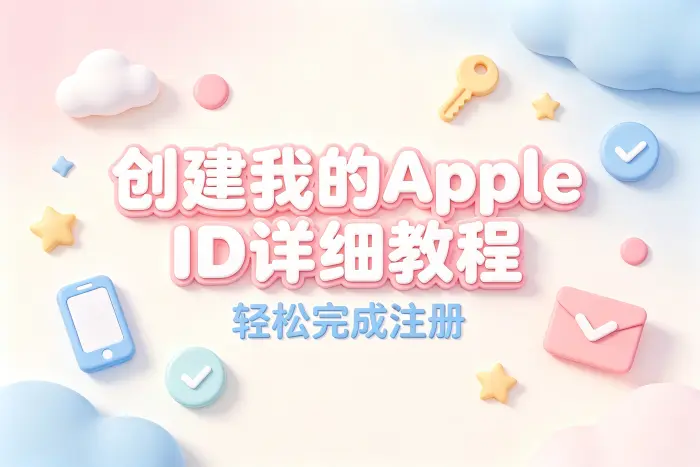 创建我的apple id详细教程轻松完成注册