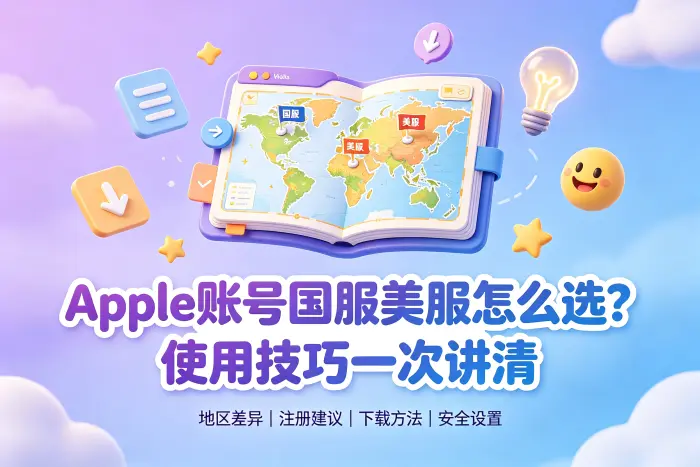 一个 Apple 账号能否同时满足国服和美服需求