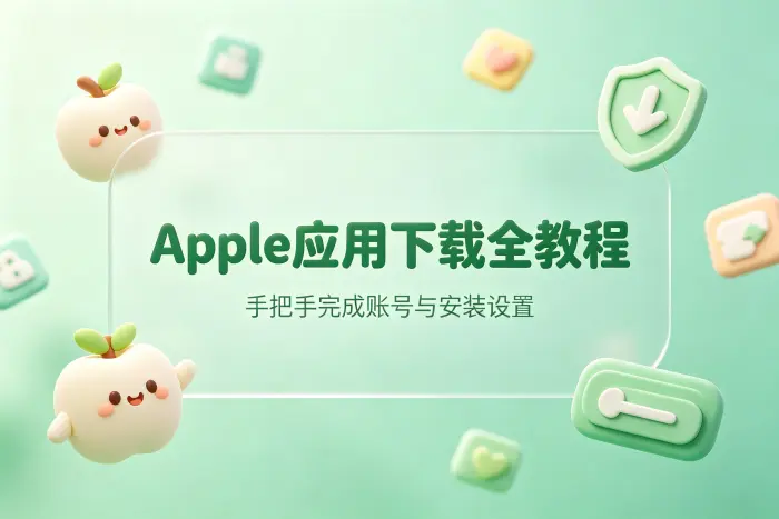 使用 Apple 账号下载应用的步骤