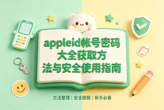 创建新的 Apple ID 需要注意什么