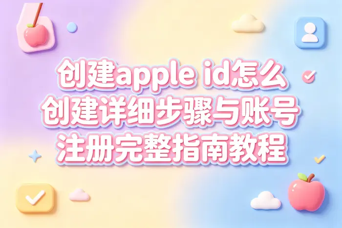 创建 Apple ID 后无法登录的检查方法