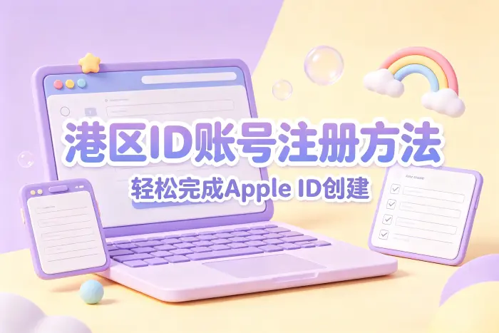 港区apple id 注册