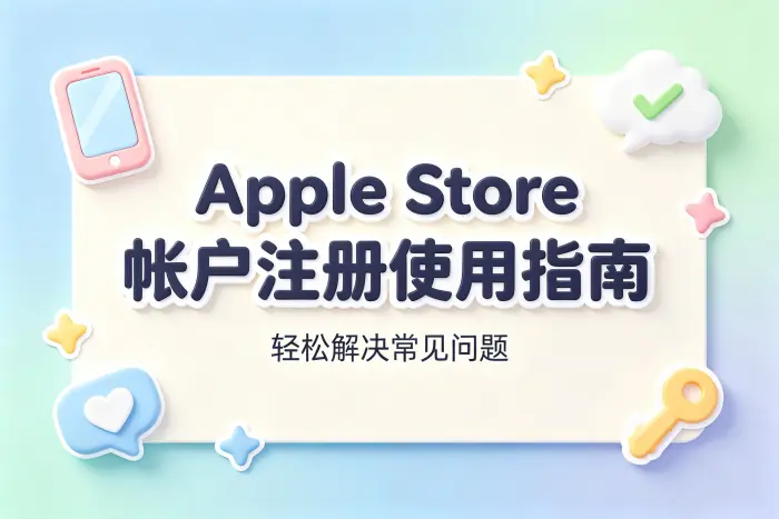 apple store帐户注册使用指南轻松解决常见问题