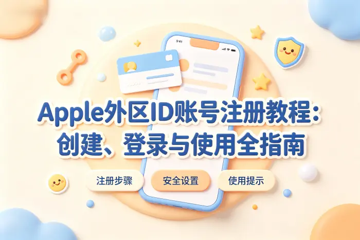外区 Apple ID 适合哪些使用场景