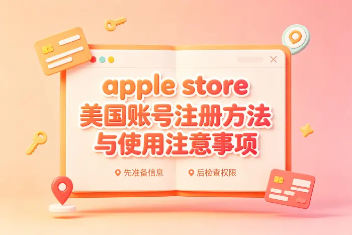 美国区账号常见使用场景
