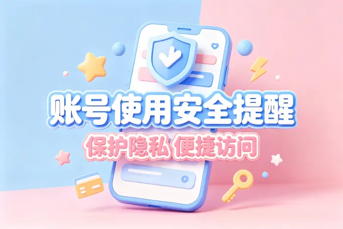 选择共享账号时需要关注什么