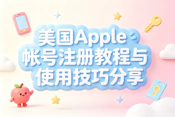 美国apple帐号注册教程与使用技巧分享