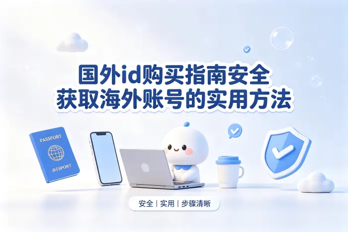 国外id购买指南安全获取海外账号的实用方法