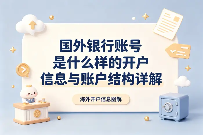 不同国家的国外银行账号为什么不一样