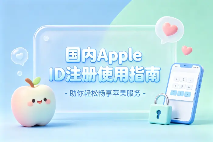 国内Apple账户的注册步骤