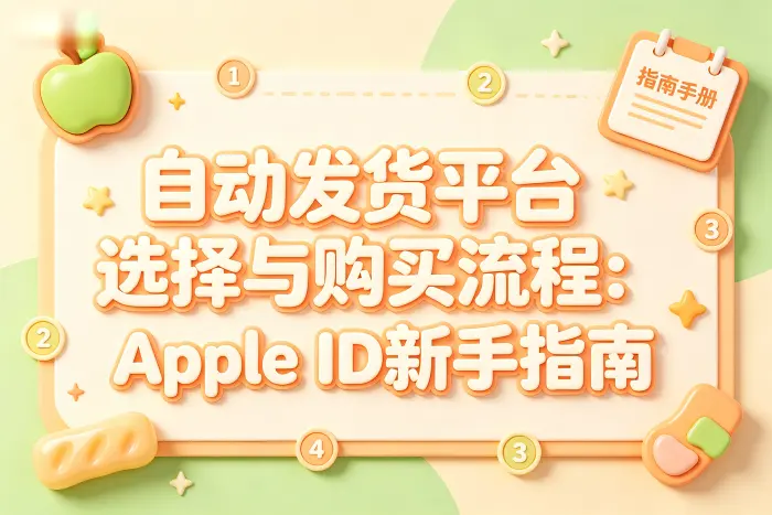 购买自动发货账号的一般流程