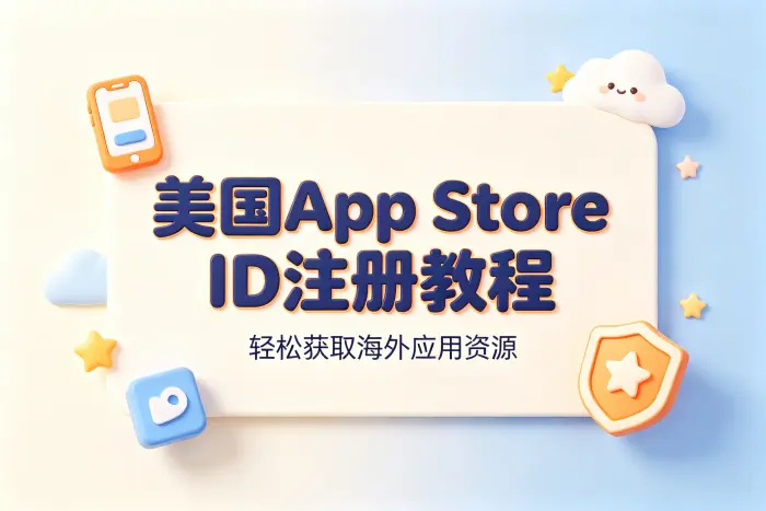 美国appstore id注册教程轻松获取海外应用资源