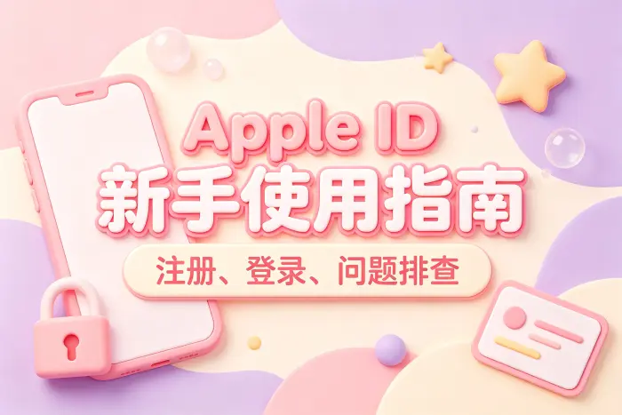 Apple ID 账户注册步骤