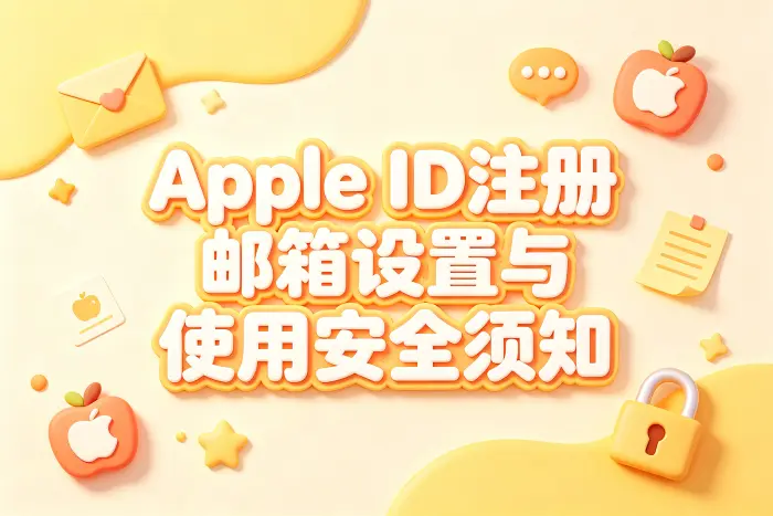 使用邮箱 Apple ID 时需要注意的事项