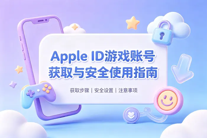 提高Apple ID游戏账号安全性的设置方法