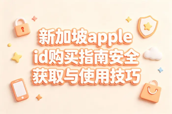 新加坡apple id购买指南安全获取与使用技巧