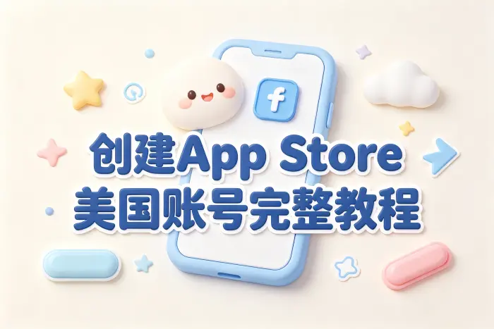 创建appstore美国账号完整教程与注册指南