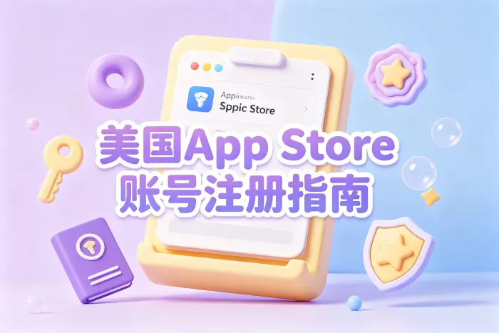 注册美国区 Apple ID 的操作步骤