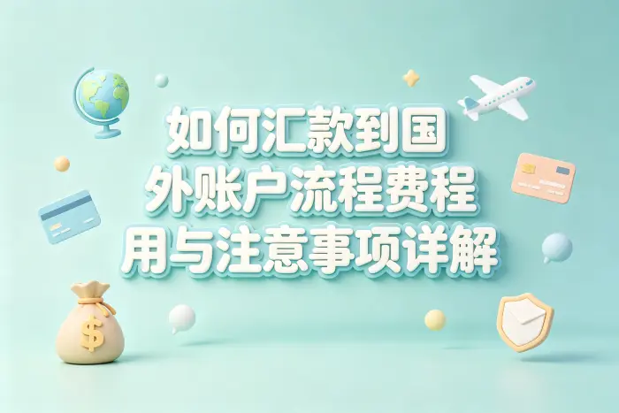 如何汇款到国外账户流程费用与注意事项详解
