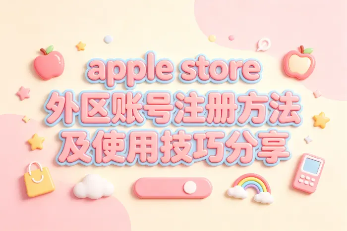 apple store 外区账号注册方法及使用技巧分享