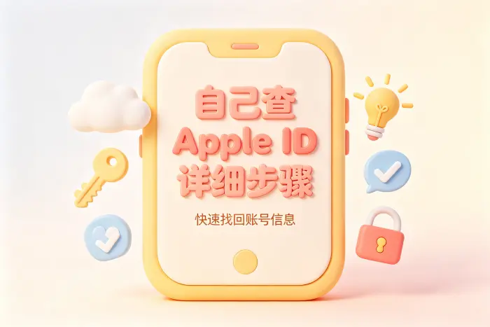 找回 Apple 账户时需要注意什么