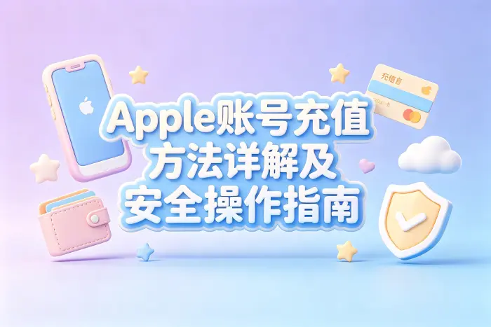 apple账号充值方法详解及安全操作指南