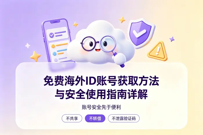 使用他人分享的免费账号