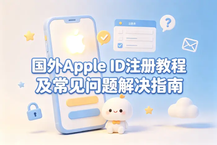 国外apple id注册教程及常见问题解决指南