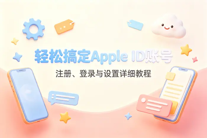 创建Apple账户时需要注意的事项