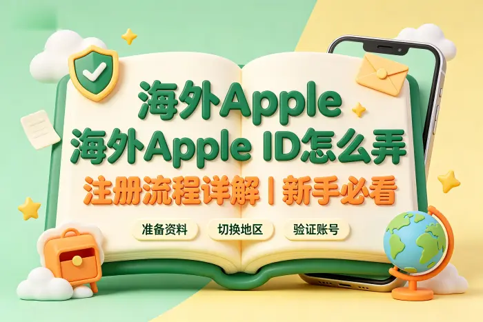 海外Apple ID地区选择和付款问题