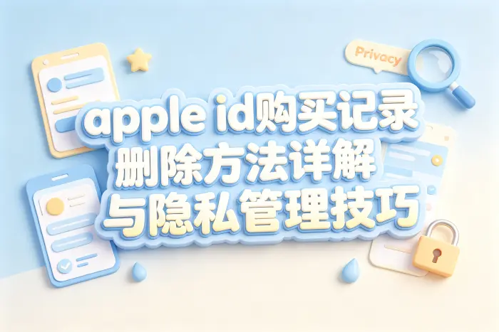 更换 Apple ID 可以避免看到旧记录吗
