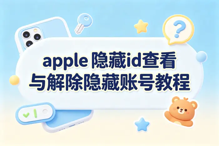 查看隐藏购买项目中的账号信息