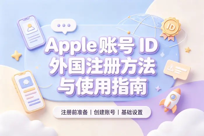 注册外国 Apple 账户时需要避免的误区