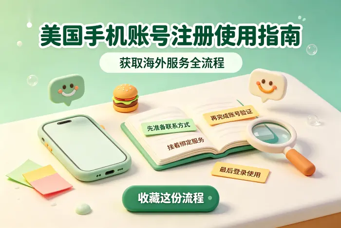 使用美国号码注册海外服务时的注意事项