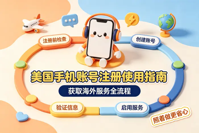 如何选择适合自己的美国手机账号