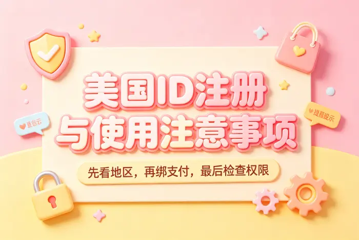 美国地区Apple账号注册步骤
