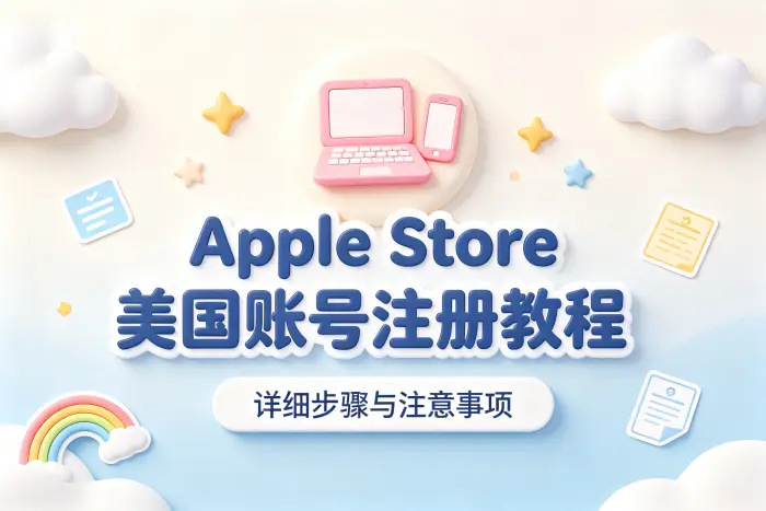 apple store怎么注册美国账号详细步骤与注意事项