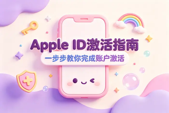 通过 iPhone 或 iPad 激活 Apple ID