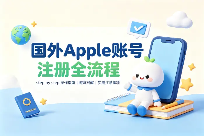 apple账号注册在国外详细流程与实用注意事项