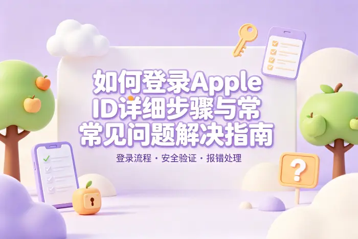 忘记 Apple 账户密码怎么办